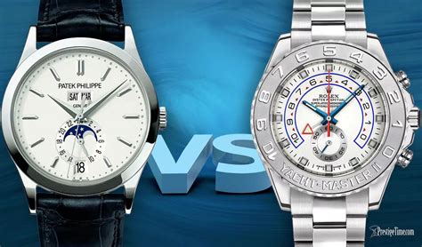 patek philippe vs rolex